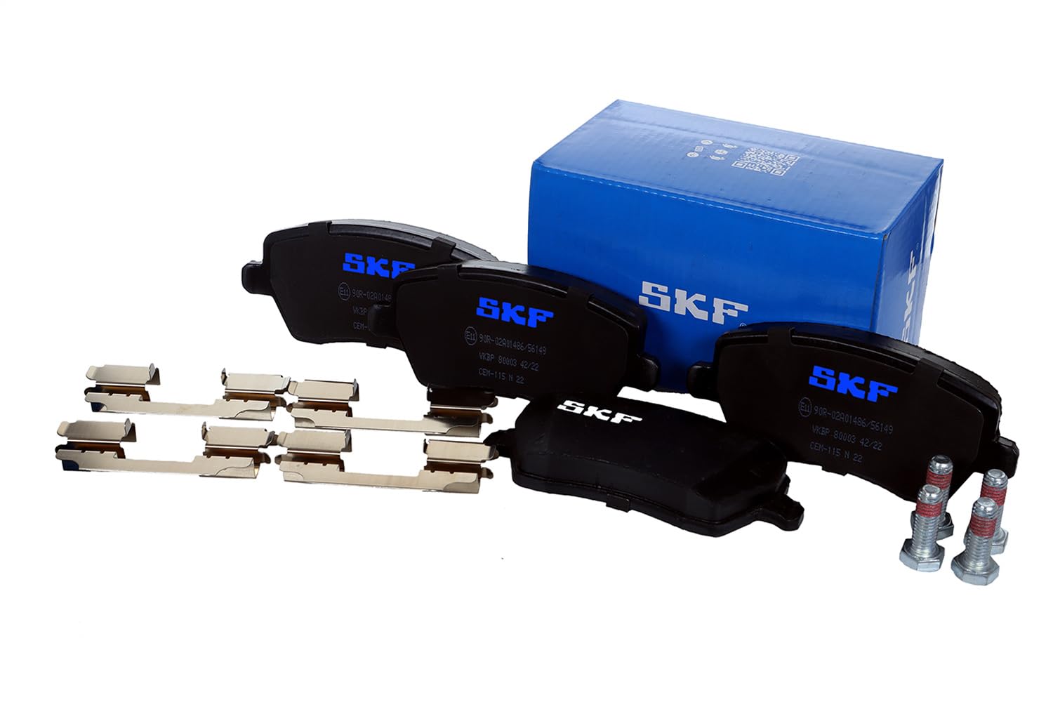 Brake pads VKBP 80003 SKF for RENAULT DACIA NISSAN LADA
