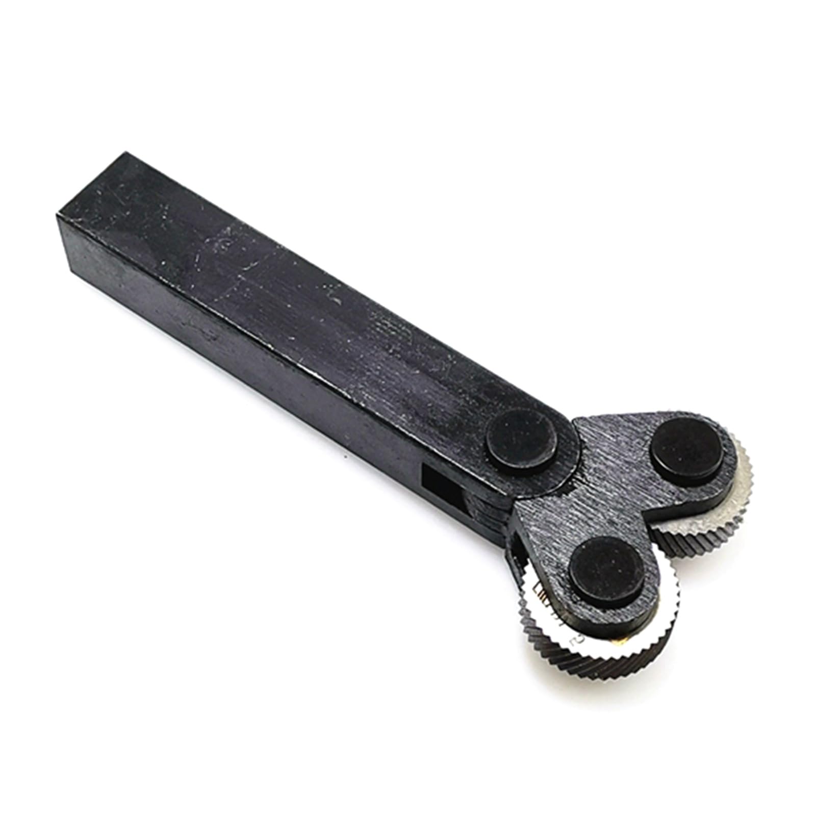 Newft Texture 0.5Mm Knurling Wheel Tool For Metalworking With 0.4Mm / 0.5Mm Pitchs Alloy Steel For Enhances Durability Efficiency Knurling Cutter