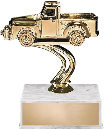 Crown Awards 5.75" Trucks Pickup Trophy On White Base