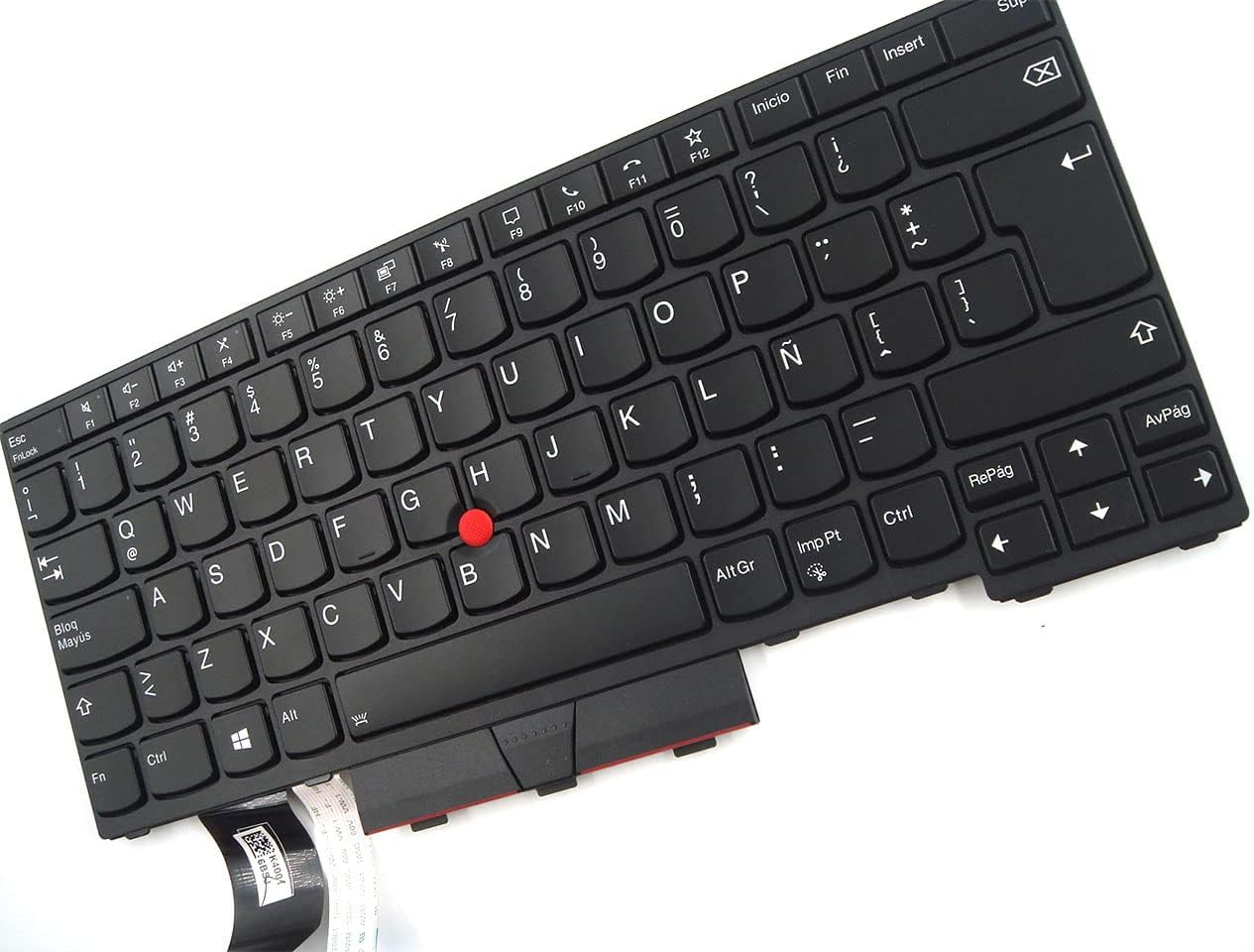 Parts for Lenovo ThinkPad L14 Gen 1 Gen 2 14.0 inch Keyboard Latin Spanish LAS Backlit 5N20W67763