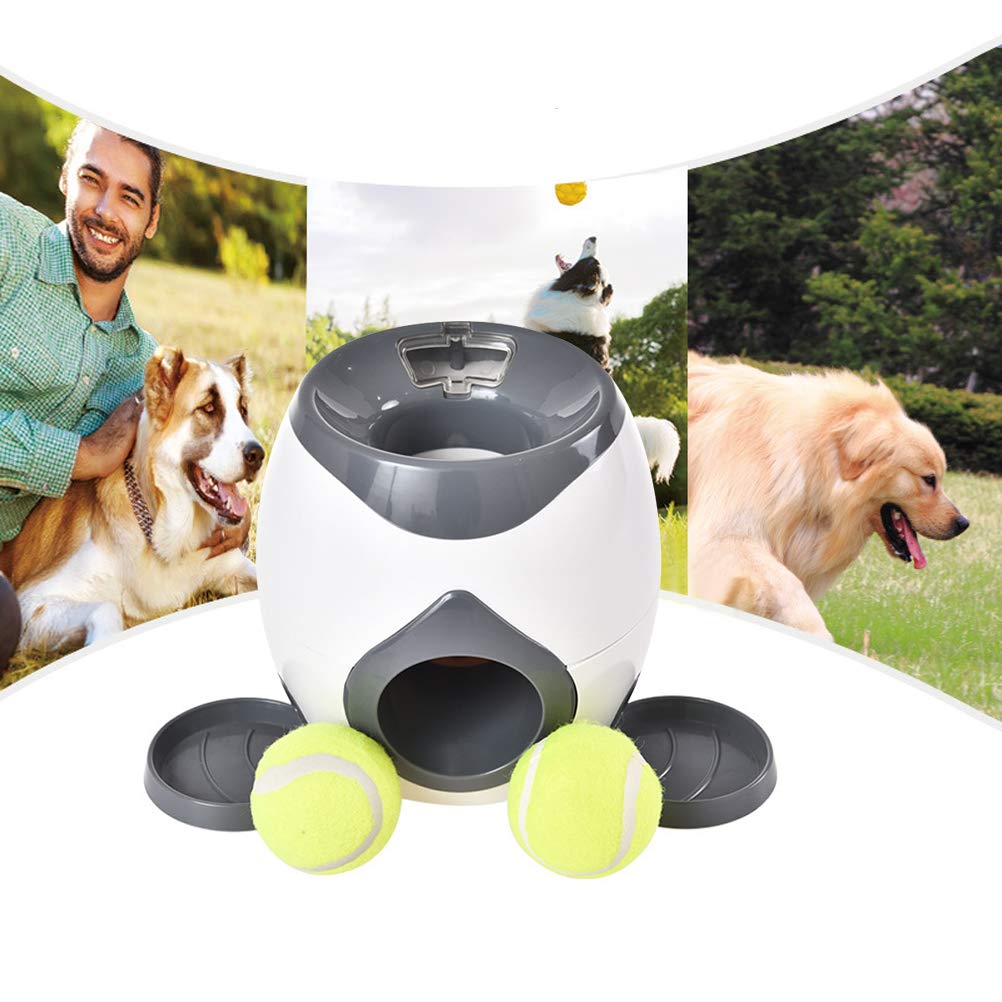 Dog Activity Memory Trainer Juguetes interactivos para Mascotas y propietarios Pelota de Tenis Pitcher Training Pet Ball Machine