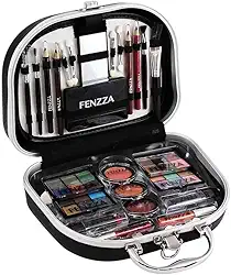 Maleta De Maquiagem Profissional FL60001 Preto, Fenzza