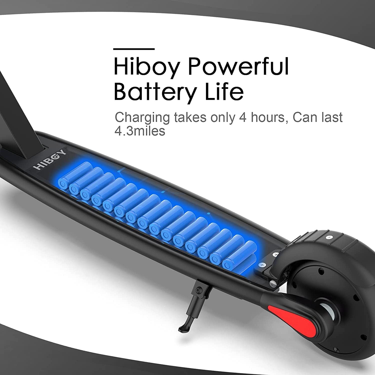 Hiboy RH0 Electric Scooter, Foldable Commuting Electric Scooter for Adults