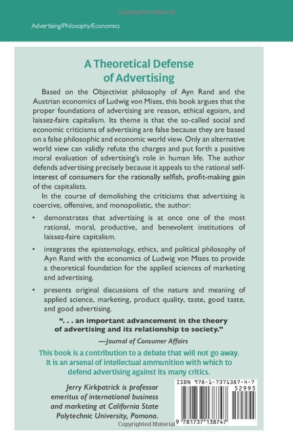 In Defense of Advertising: Arguments from Reason, Ethical Egoism, and Laissez-Faire Capitalism - Image 2