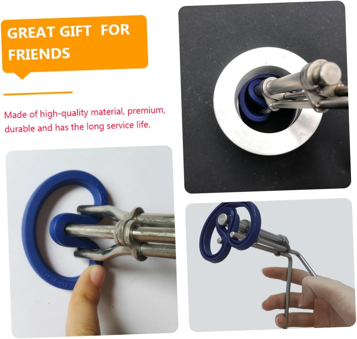 U-Cup Hydraulic Cylinder Installation Tool for Piston Shaft Hole Repair Kit Practical Twist Rod Accessory for Automotive Applications
