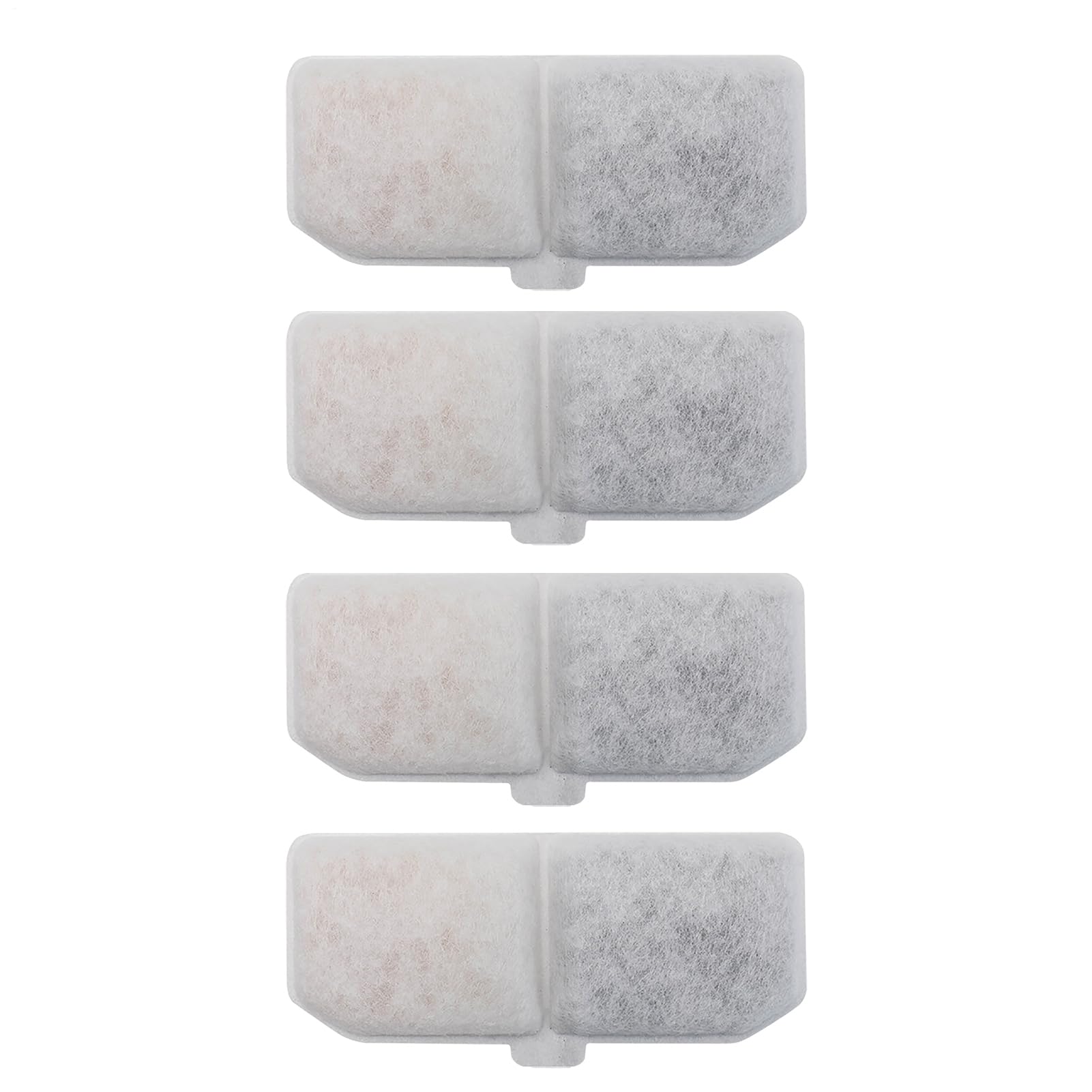Pet Fountain Filter Replacement - Activated Carbon Filter, Cat Water Fountain Refill | Easy-to-Install Filters for Clean Water, Compatible Pet Fountain Accessories for Home, Cage, Multi-Pet Household