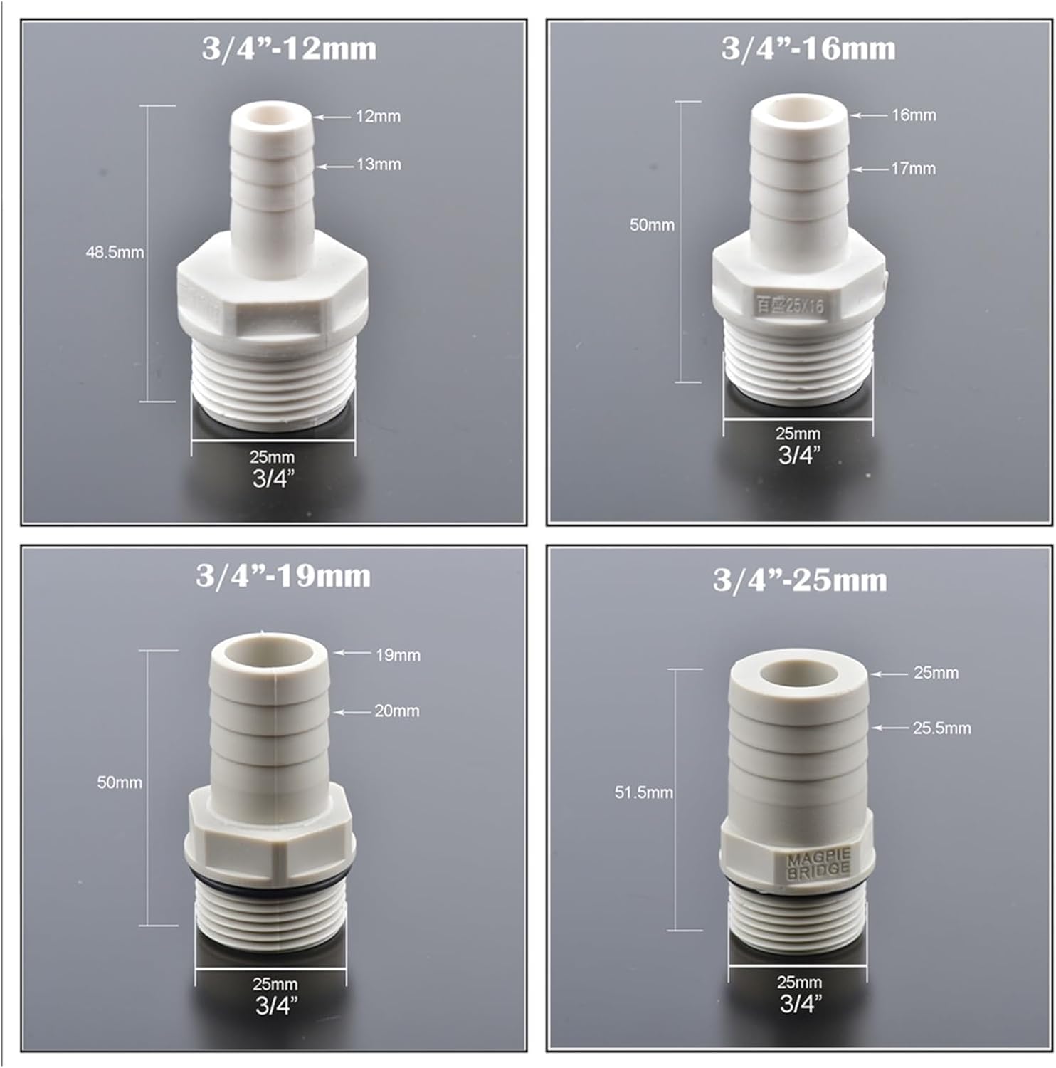 Garden Home 1/2 3/4 Inch 40 Mesh Filter for IBC Ton Barrel Filter Ton Barrel Joint Garden Hose Connector Aquarium Pump Strainer Filter (Color : H)