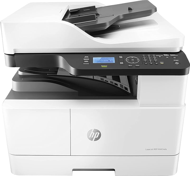 HP LaserJet M443nda — la multifunzione per chi stampa a fascicoli, non a fogli