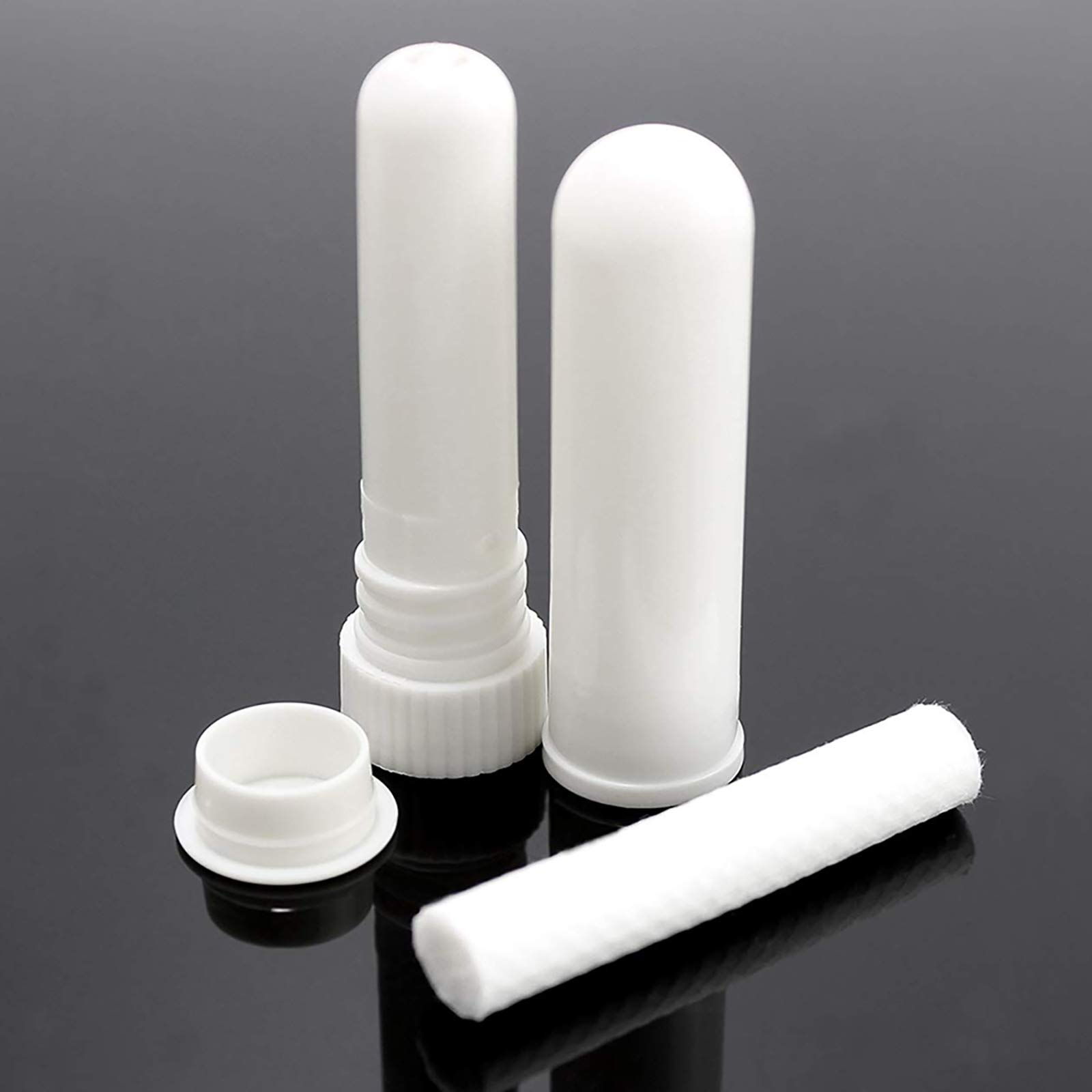 Inhalateur De Poche Odorigène - Diffuseur D'huiles Essentielles Rechargeable, Argenté, Occasion