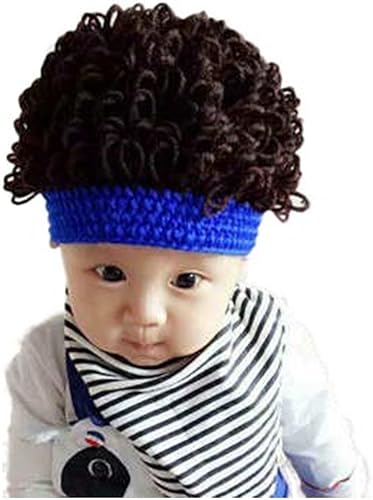 Miniatura 4 de WeeH Sombreros de peluca para niños, disfraz de Halloween, cosplay, sombrero de invierno para niño y niña