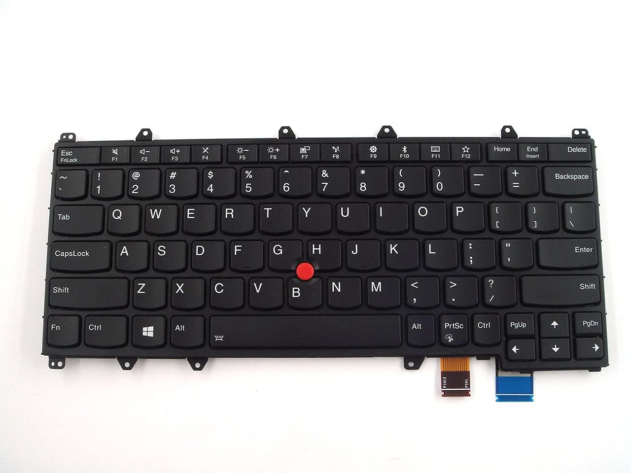 Parts for Lenovo ThinkPad Yoga 370 Keyboard US English Backlit Black 01EN386 01AV675