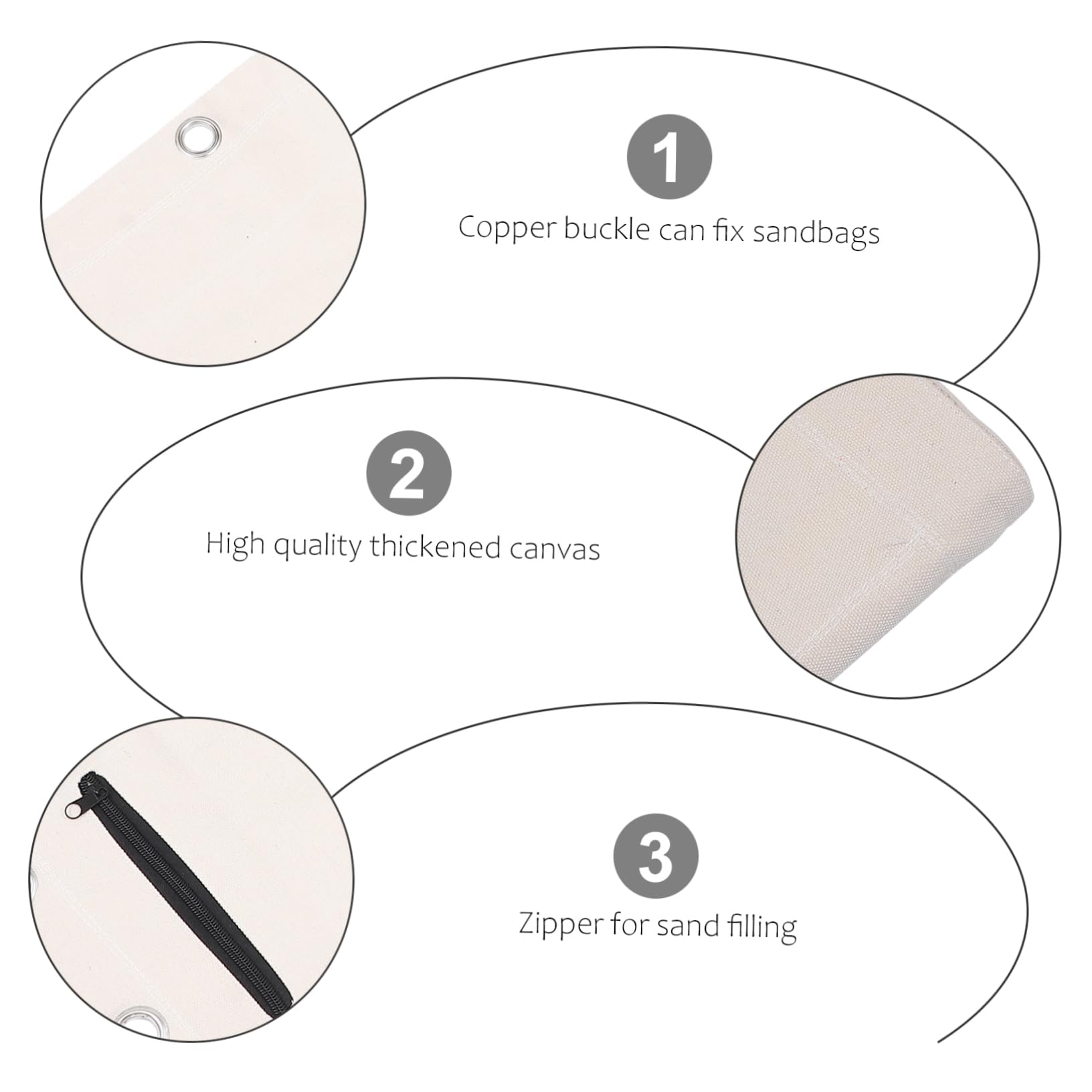 ibasenice Boxing Sandbag Workout Sandbag Handles Wall Target for Martial Arts Training