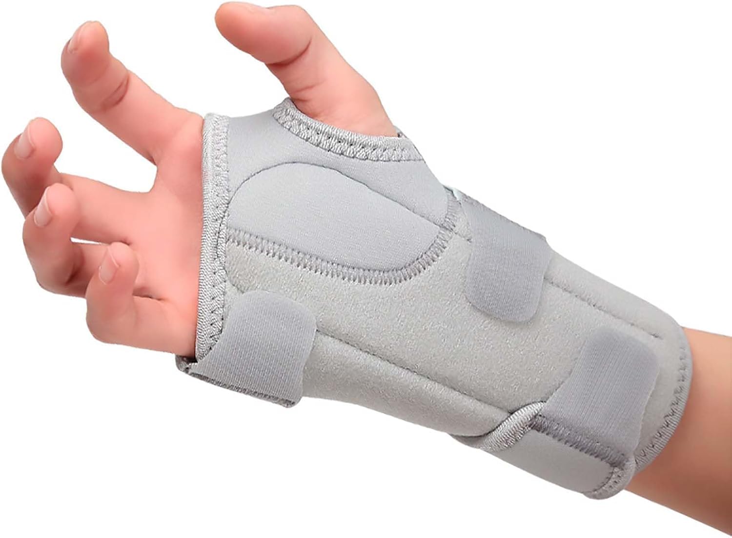 Muñequera con férulas de metal para aliviar el dolor del túnel carpiano, artritis, tendinitis y esguinces