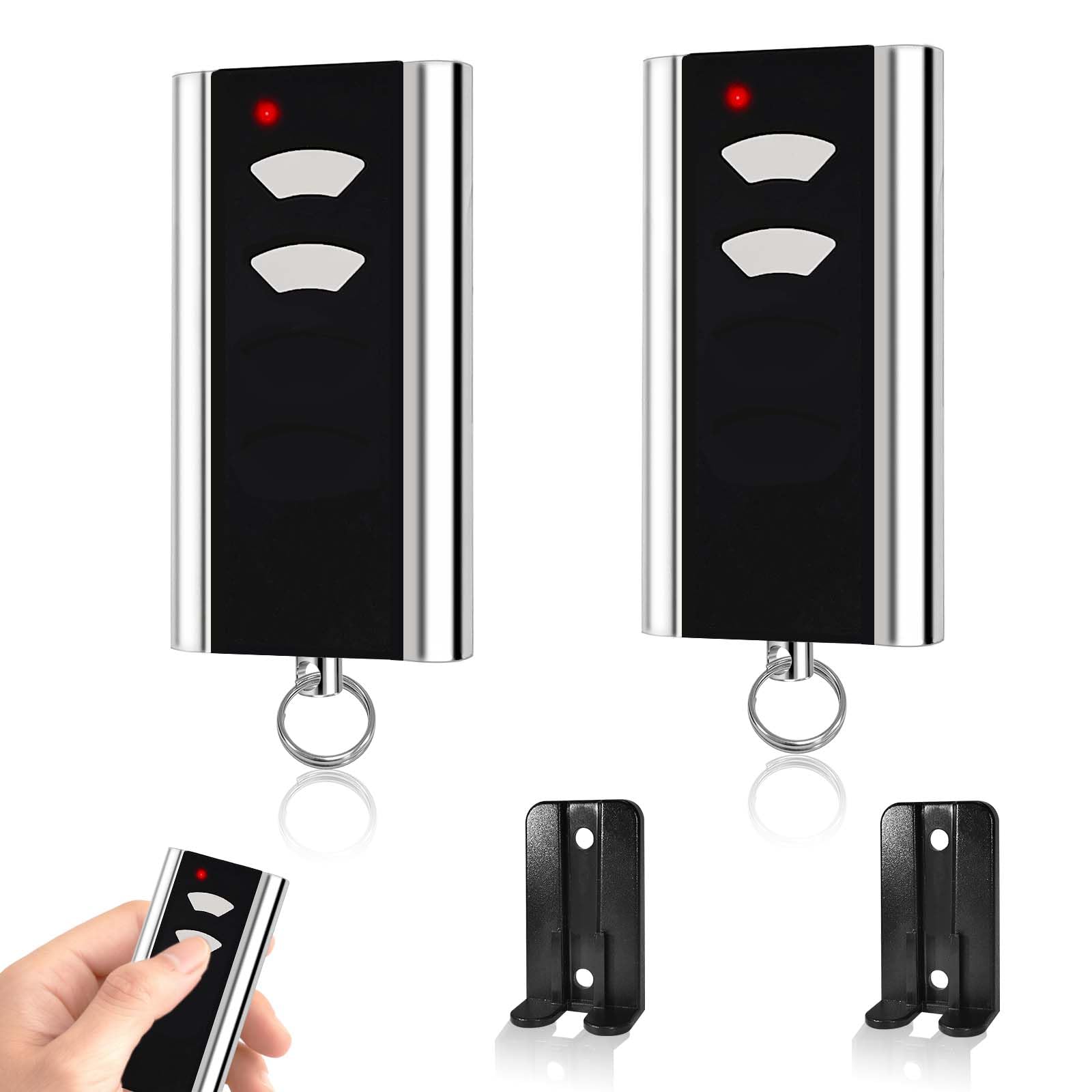 Télécommande de garage Normstahl EA433 2KM pour ouvrir votre porte sans descendre