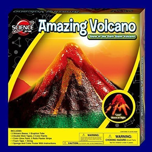 Science By Me Amazing Volcano with Glowing Lava