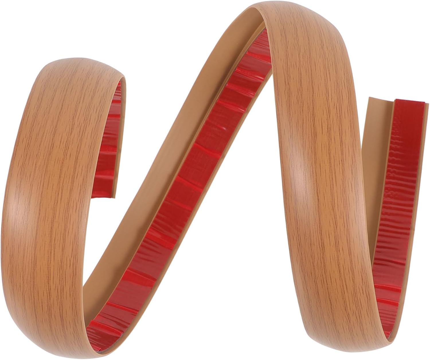 Housoutil 5pcs Floor Transition Strip Self-Adhesive Edging for Carpet to Tile Doorway -Aging Easy Installation Decorative Design for Home Use