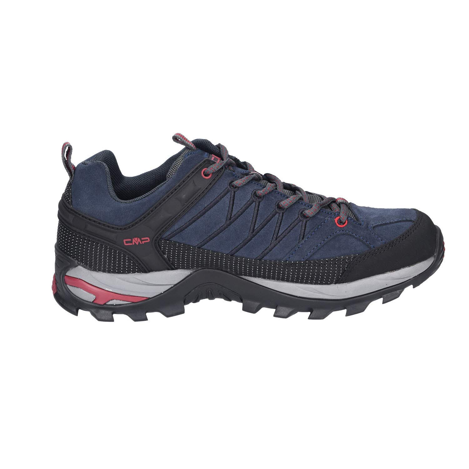 CMP Rigel Low Trekking Shoes Wp, Scarpe da trekking Uomo, Asphalt-Syrah 62BN, 45 EU