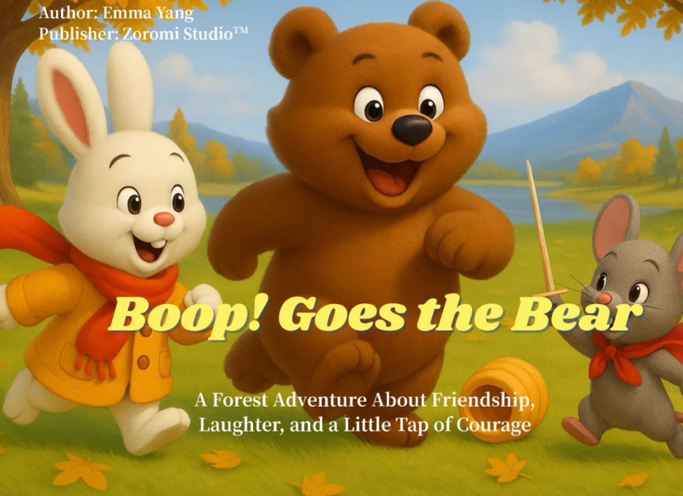 Boop! Goes the Bear: A Forest Adventure About Friendship, Laughter, and a Little Tap of Courage