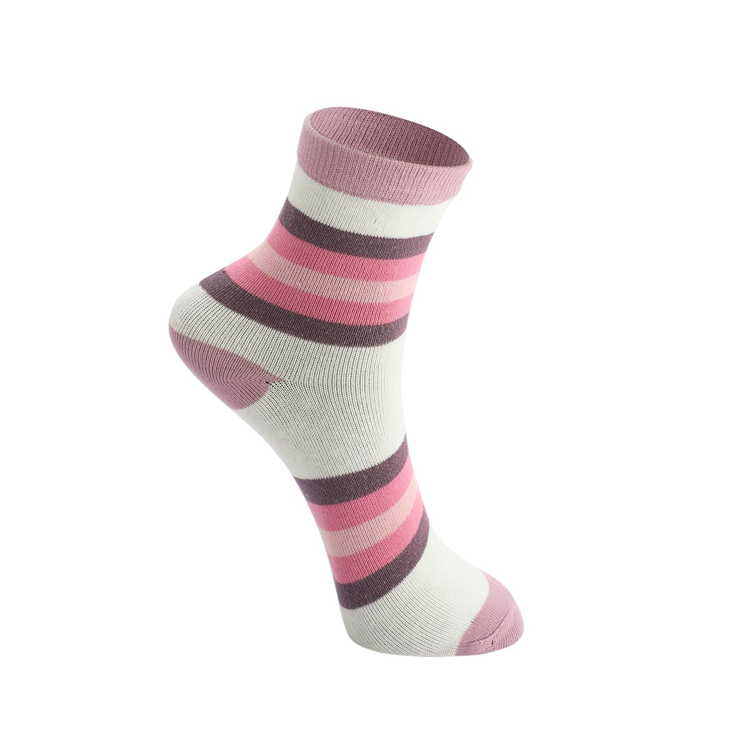 PRIMESOX MOVE ON Kids Girls Socks | Comfortable & Soft Printed Cotton Socks for Girls - Multicolor Pack of 5 Pairs (11-14 Years) - Image 5 thumbnail