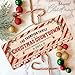 Personalized Christmas Countdown Wood Sign, Customized Xmas Advent Calender Wall Art Farmhouse Vintage Rustic Decor, Custom Wooden Plaque for Housewarming Gift