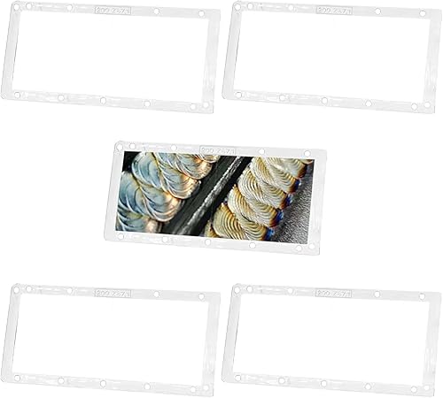 Miniatura 7 de 5 lentes de soldadura con aumento de vidrio, 1.01.752.02.53.0 para casco de soldadura, no se raya fácilmente, perfecto para aumentar soldaduras