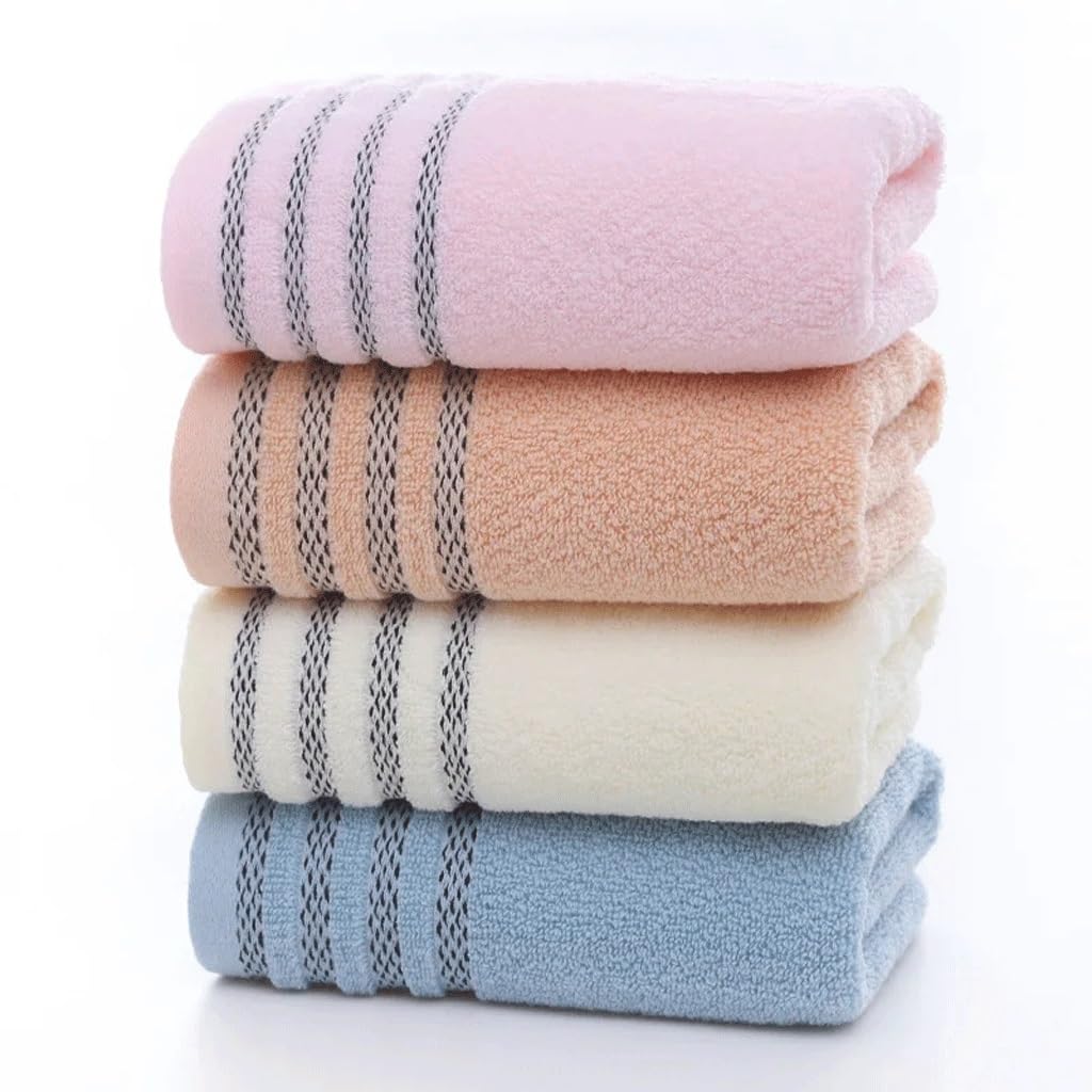 Serviette de bain en coton de qualité supérieure couleur crème