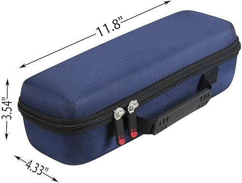 Miniatura 7 de Hermitshell Funda de viaje compatible con Ultimate Ears UE Boom 3 altavoz inalámbrico portátil Bluetooth (azul laguna)