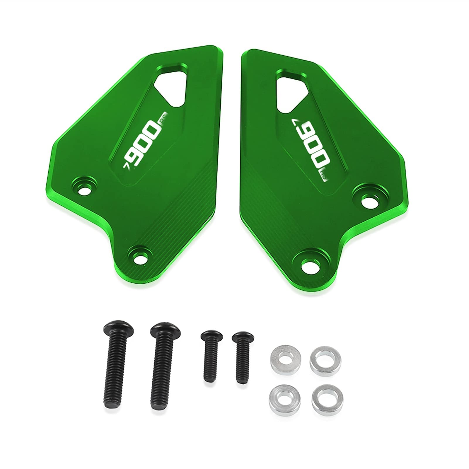 Protection de talon en alu pour Kawasaki Z900RS | Finition premium verte