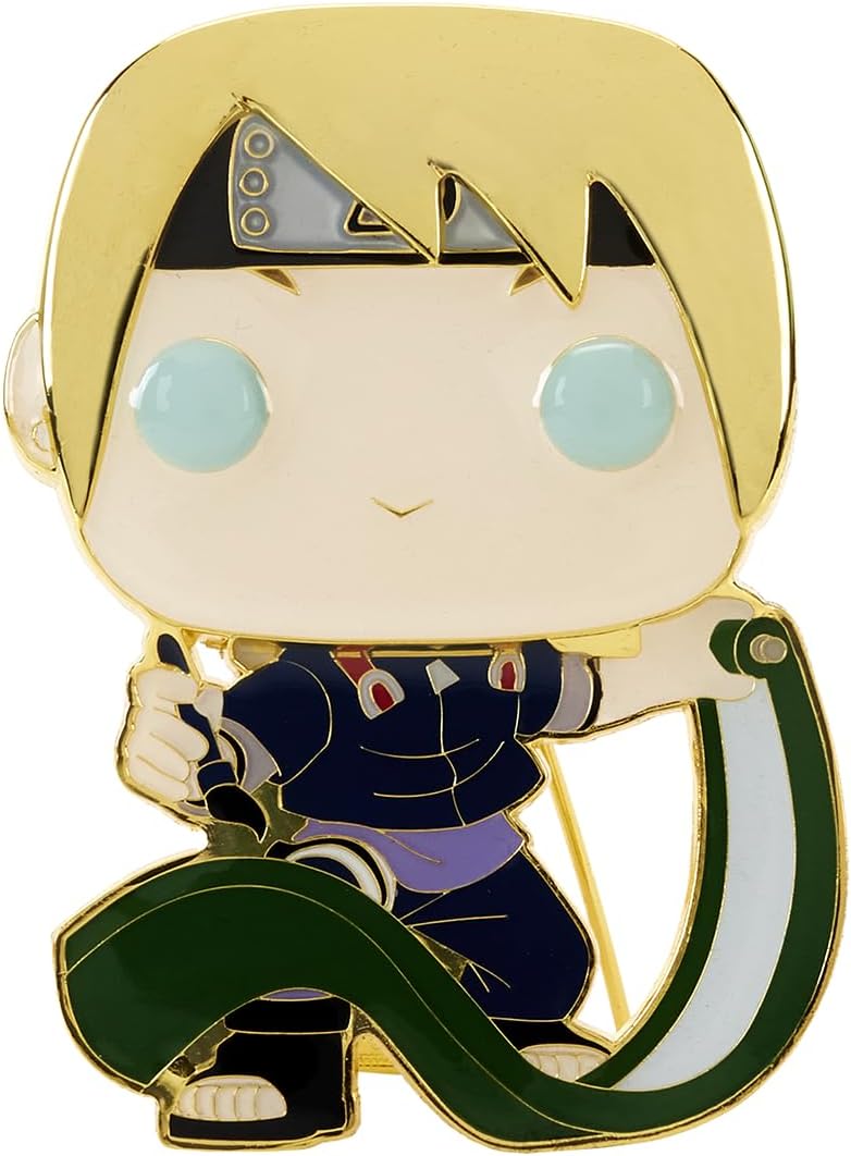Loungefly PIN Large POP! Enamel Pin - Boruto Next Generations: Inojin - Boruto: Naruto Next Generations Enamel Pins - Cute Collectable Novelty Brooch - for Backpacks & Bags - Gift Idea