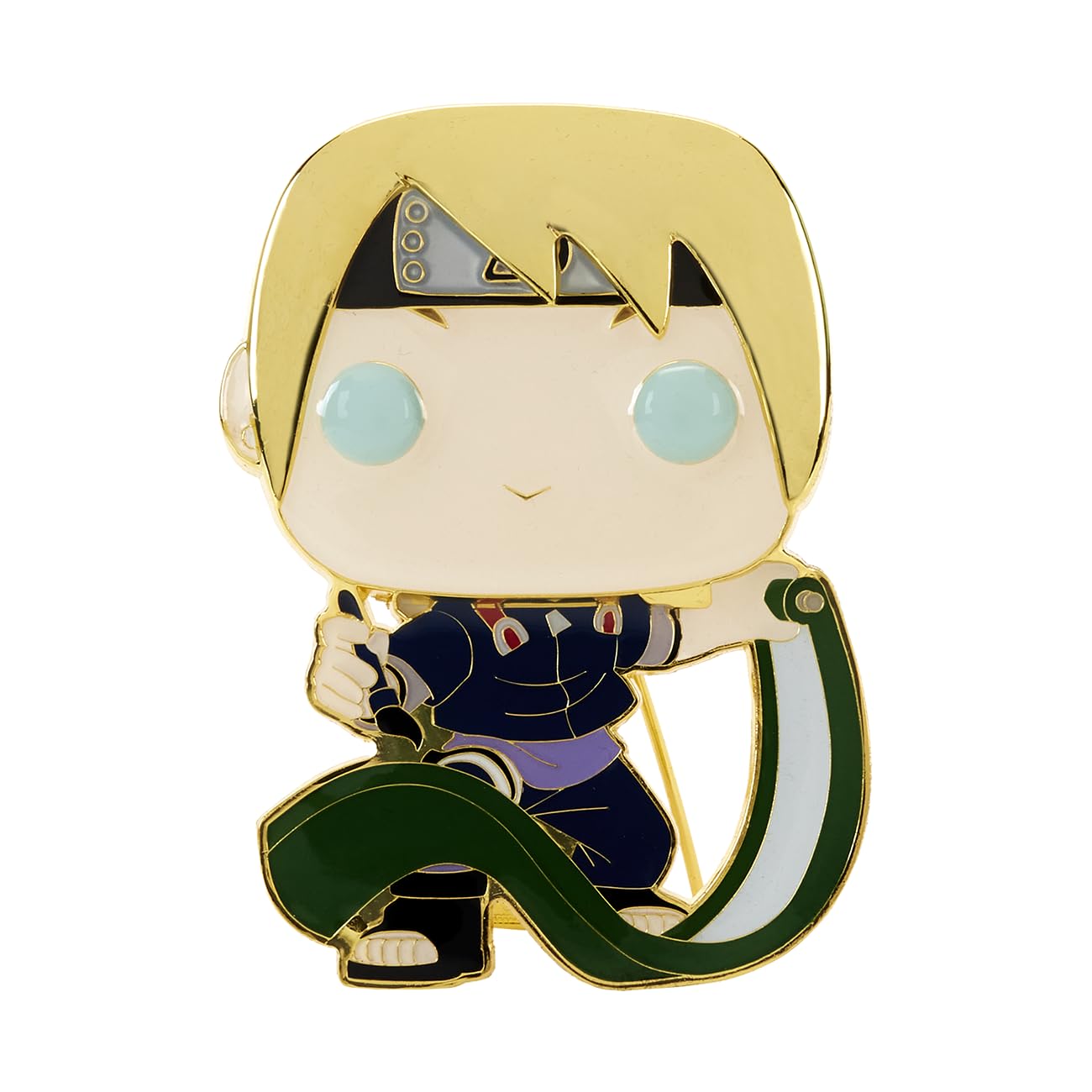 Funko Large POP! Enamel Pin - Boruto Next Generations: Inojin - Boruto: Naruto Next Generations Enamel Pins - Śliczna kolekcjonerska broszka - do plecaków i toreb - pomysł na prezent - fani anime