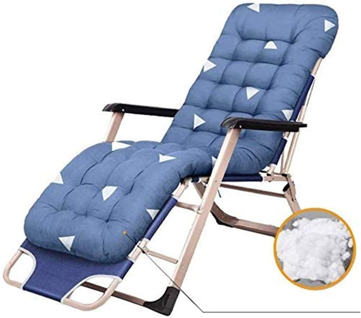 Chaise à bascule inclinable pliante pour balcon et terrasse