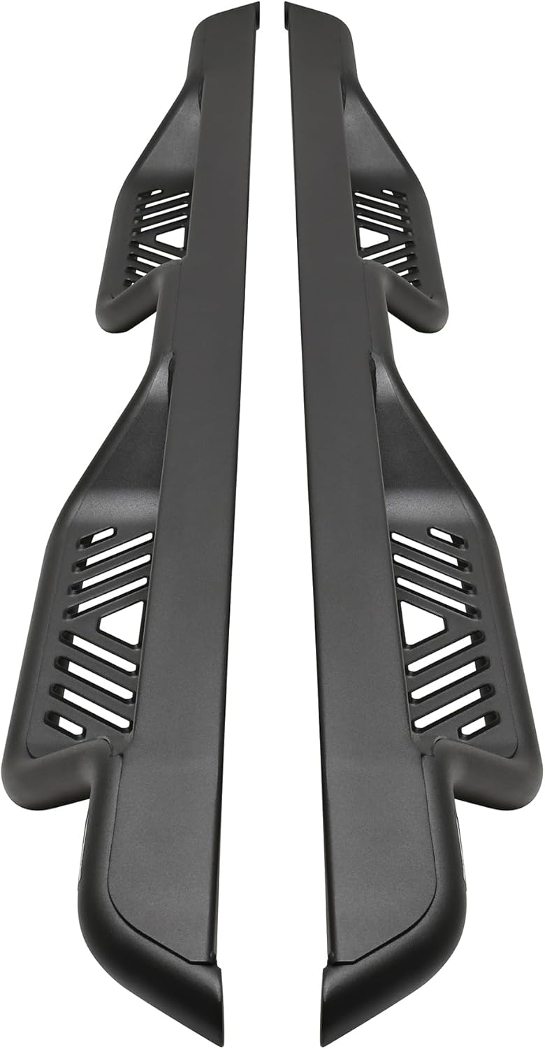Westin 20-14125 Black Outlaw Drop Nerf Step Bars fits 2019-2022 Silverado Sierra 1500 (Excl. LD/Sierra 1500 Limited) 2020-2022 2500 3500 Double Cab 1 Pair