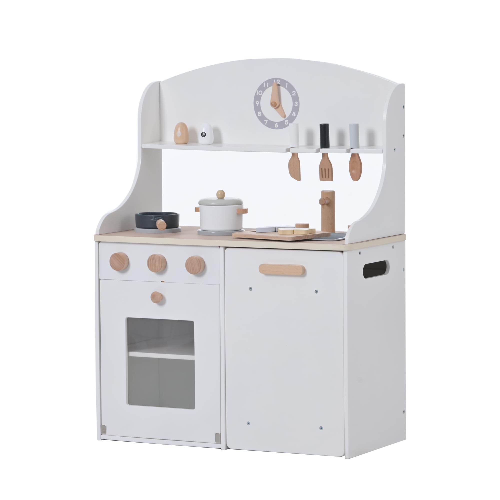 Amazon | OSJ おままごと キッチン 木製 付属品付き ままごとセット 