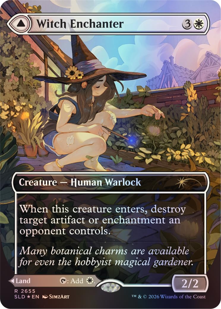 【foil】Secret Lair 「WITCH'S FAMILIAR」 Magic: The Gathering Secret Lair Witch's Familiar (Traditional