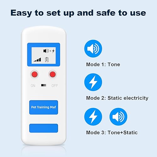 Miniatura 2 de petnais Scat Mat - Tapete electrónico de entrenamiento de mascotas para interiores para perros y gatos, pantalla LED mantiene a las mascotas
