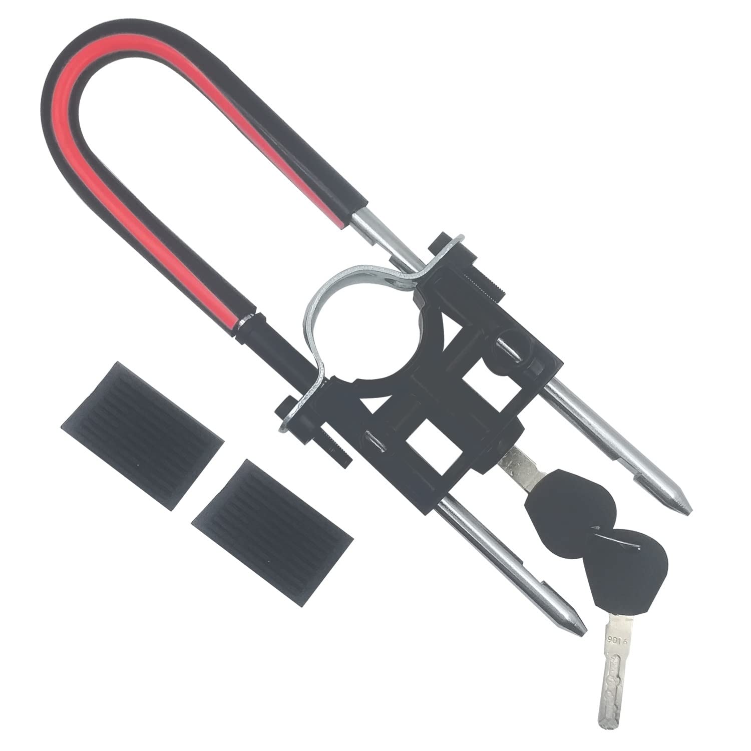 AXWee Computerised Wave Key Bike Front Shocker Lock Wheel Lock All