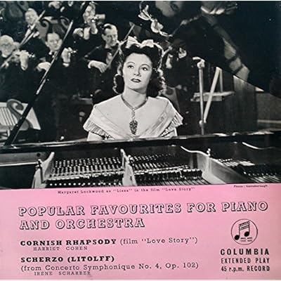 Popular Favourites For Piano And Orchestra - Harriet Cohen / Irene Scharrer With The London Symphony Orchestra 7" 45