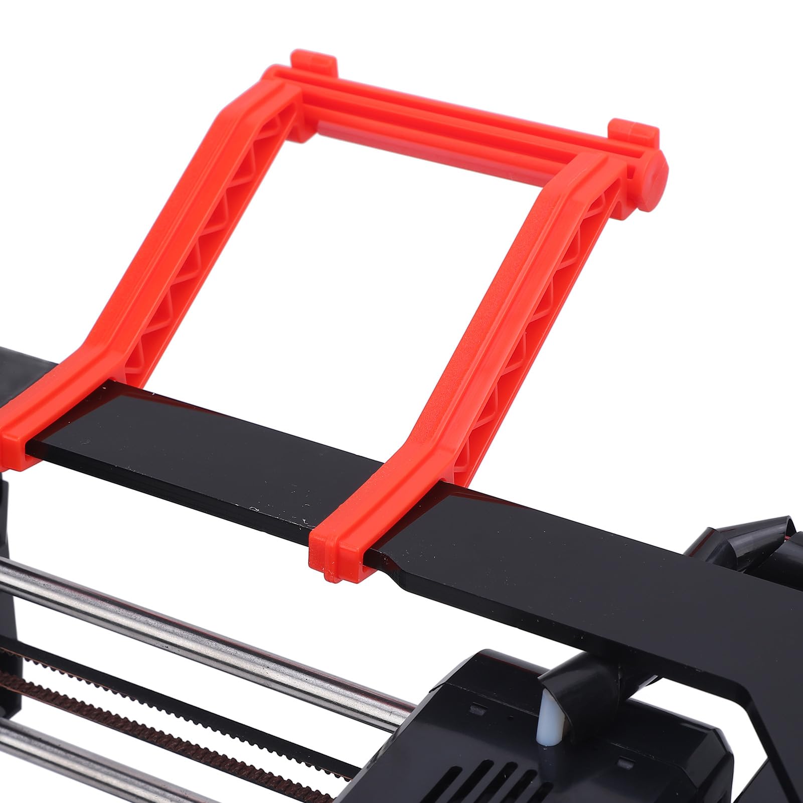 Mini Impresora 3D - Filamento PLA/TPU | Tamaño de Impresión de 100x100x100 Mm | Boquilla de 0.4Mm | Soporte STL Formatos | Máquina de Impresión 3D para Niños y Principiantes (Naranja Blanc) (Blanc