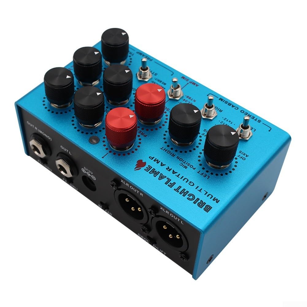 Pedale effetto amplificatore per chitarra, strumento funzionale a pedale per effetto amplificatore per chitarra MOSKY Muti funzionale dispositivo di simulazione audio