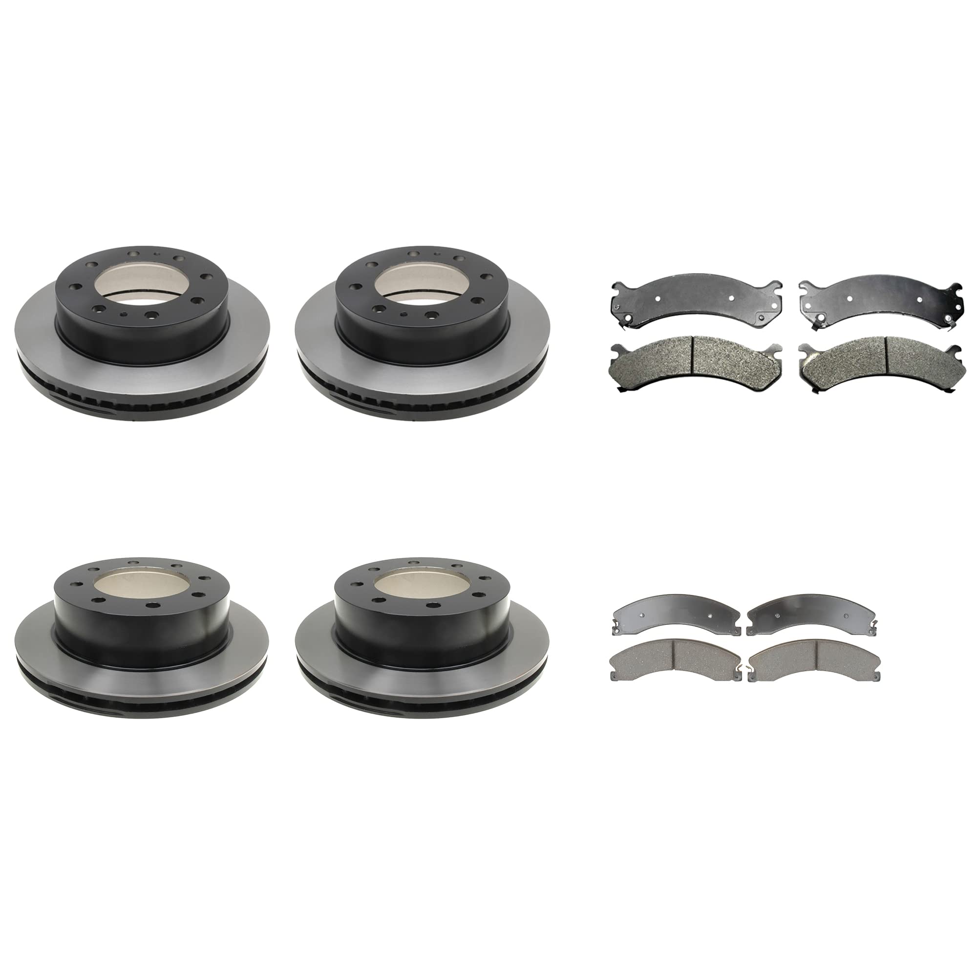 Genuine OEM Gold Front325mm Rear330mm Brake Kit Disc Rotors Pads For Express Savana BCVC-13824-168-4217165