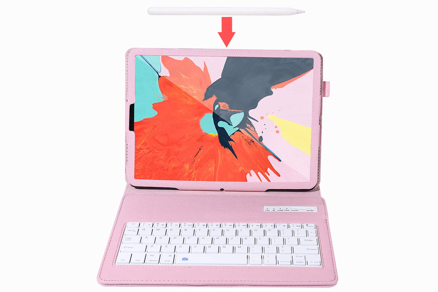 Amazon | iPad Pro 12.9 第三世代 レザーケース付き Bluetooth