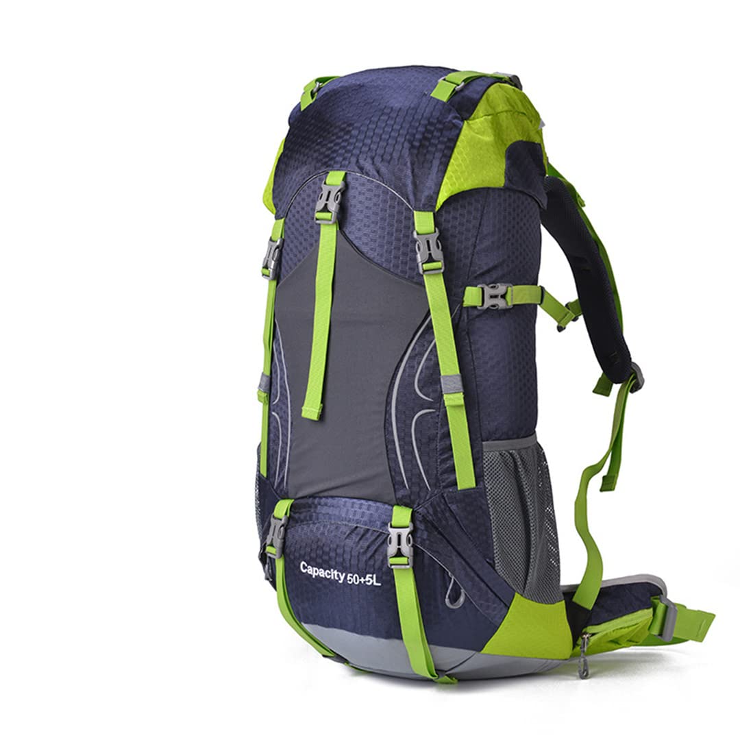 Hcclijo 55L impermeable de gran capacidad montañismo deportes al aire libre senderismo mochila al aire libre montañismo