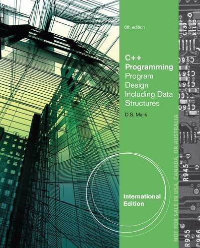 Amazon.com: C++ Programming: Program Design Including Data Structures ...