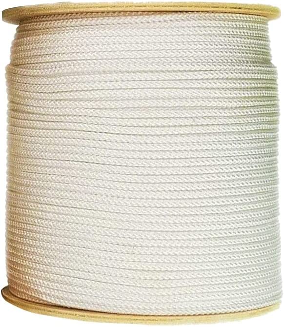 SGT KNOTS Crab Fishing Line - Diamond Braid Utility Cord with Parallel Core - Abrasion Resistant (9/32