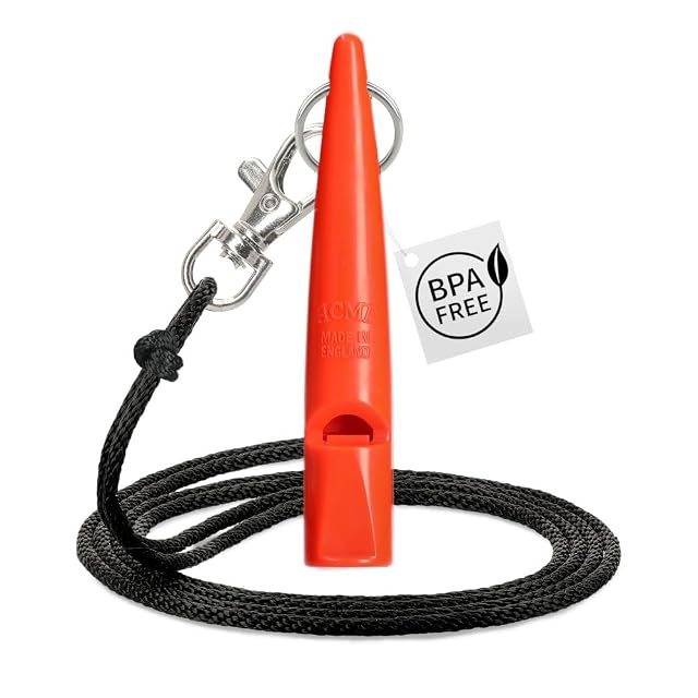 Silbato para perros Acme N.º 210,5 + cordón de silbato gratuito, original de Inglaterra