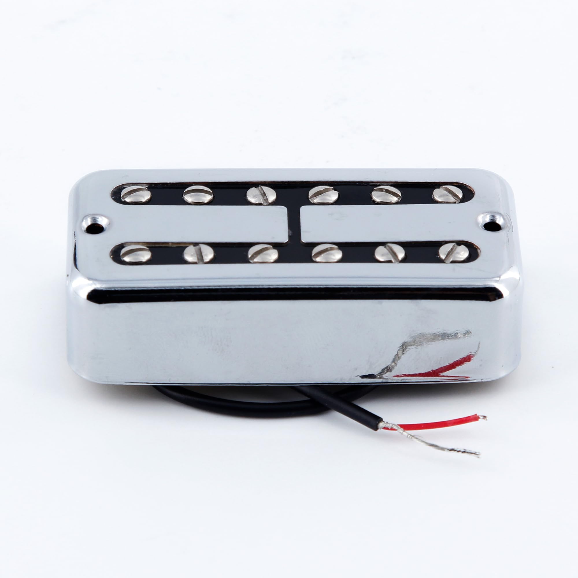 FLEOR Alnico 2 Puente Humbucker para guitarra eléctrica, 4-5K, pastilla para guitarra estilo FT, cromado