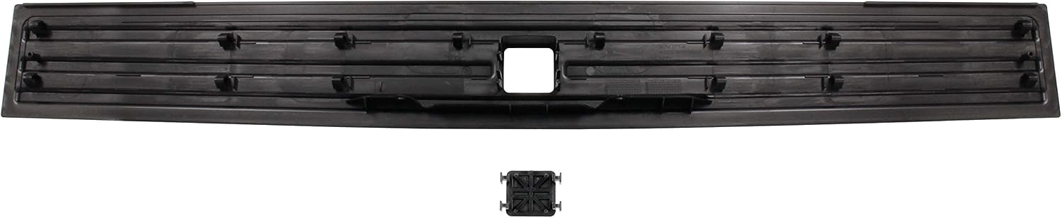 IAMAUTO 02084 OEM Quality Center Flexible Flex Step Tailgate Cap Pad Molding Trim with Release Button for 2015 2016 2017 2018 2019 2020 Ford F150