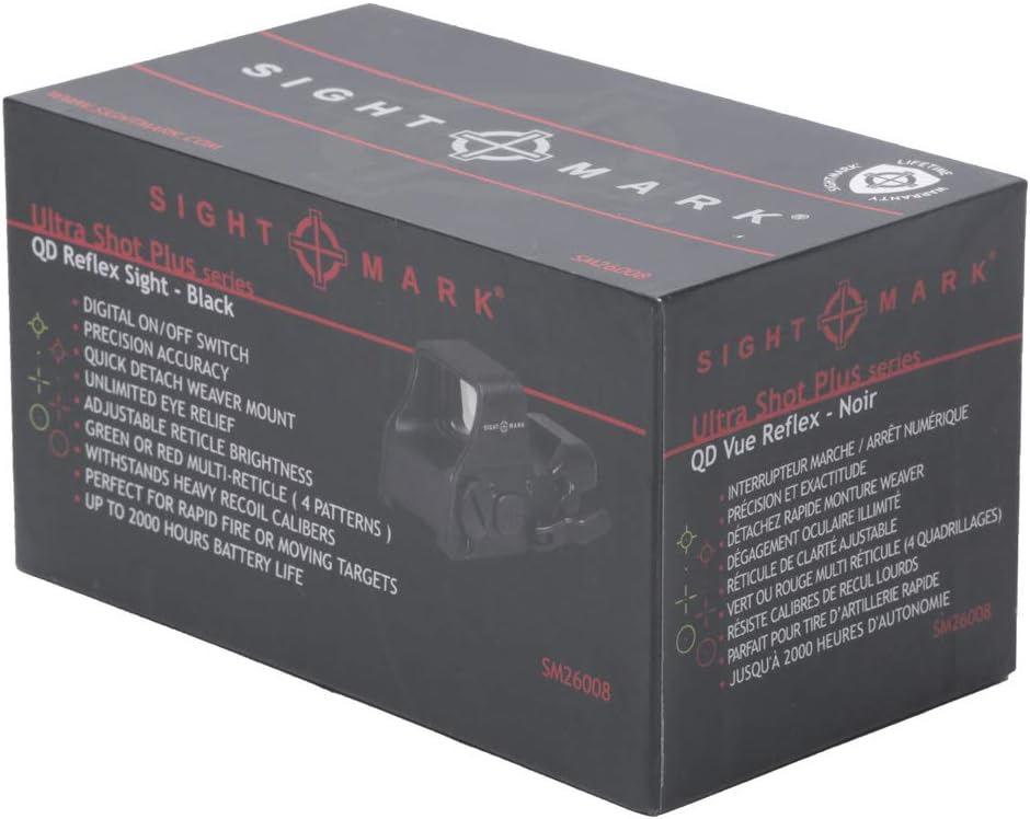 Sightmark Ultra Shot Multi Red & Green Plus Reflex Sight: Sports & Outdoors