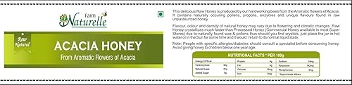 Miniatura 2 de Farm Naturelle Miel Flor de Acacia  100% pura cruda y natural  400 GR (14.10 oz)