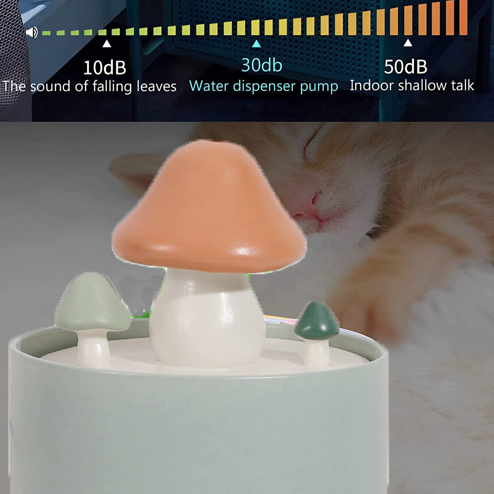 Pet Cat Dog Bebedero Bebedero Móvil De Cerámica, Agua A Temperatura Constante En Circulación Bebedero Automático, Suministros para Mascotas